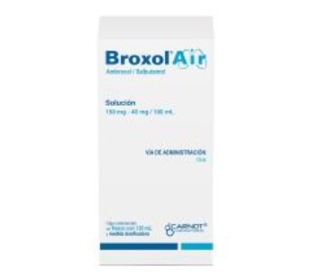 Broxol Air Ambroxol + Salbutamol 120 ml Solución