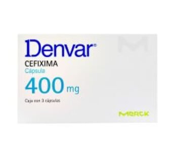 Denvar 400 mg Cefixima 3 ud Cápsulas