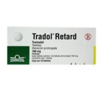 Tradol Retard 100 mg Tramadol 10 ud Tabletas