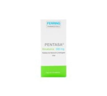Pentasa 500 mg Mesalazina 30 ud Tabletas