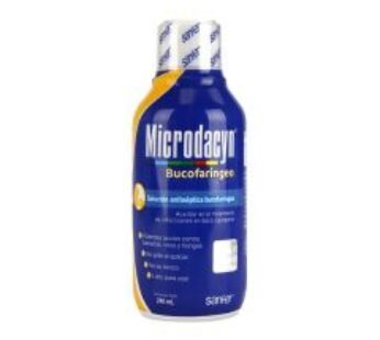 Microdacyn Solución Antiséptica Bucofaríngea 240 ml Frasco