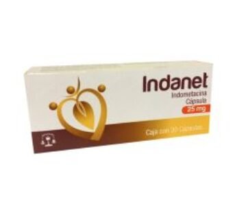 Genérico de Marca 25 mg Indometacina 30 Cápsulas