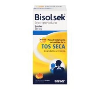 Bisolvon 200 mg Dextrometorfano Jarabe 120 ml
