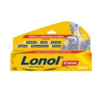 Lonol 5 g Bencidamina Crema 60 g Tubo