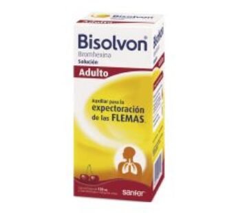Bisolvon Adulto 160 mg Bromhexina Solución 120 ml