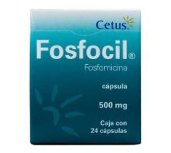 Fosfocil 500mg Fosfomicina 24 ud Cápsulas