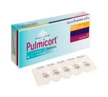 Pulmicort 0.125 mg/ml Budesonida Suspensión 5 Ampolletas de 2ml c/u