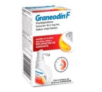 Graneodin F 16.2 mg/ml Flurbiprofeno Spray 15 ml Solución
