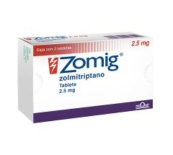 Zomig 2.5 mg Zolmitriptan 2 ud Tabletas