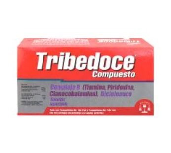 Genérico de Marca Tribedoce Compuesto Complejo B/Diclofenaco Solución Inyectable 3 Ampolletas