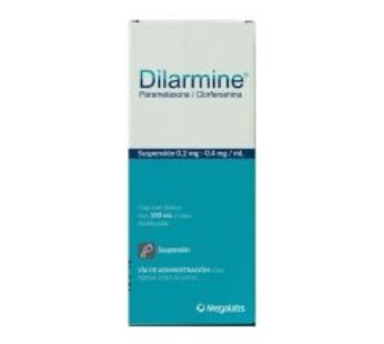 Dilarmine 20 mg Parametasona/40 mg Clorfenamina Suspensión 100 ml