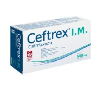 Ceftrex Im 500 mg Ceftriaxona 1 ud Frasco Ampula