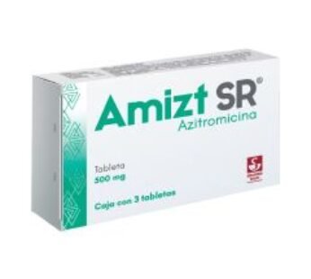 Amizt Sr 500 mg Azitromicina 3 ud Tabletas
