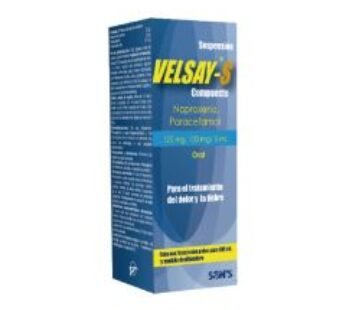 Genérico de Marca 125 mg Naproxeno/100 mg Paracetamol/5 ml Suspensión 100 ml