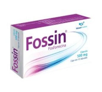 Fossin 500 mg Fosfomicina 12 ud Cápsulas