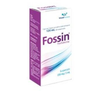 Fossin 250 mg Fosfomicina 120 ml Suspensión