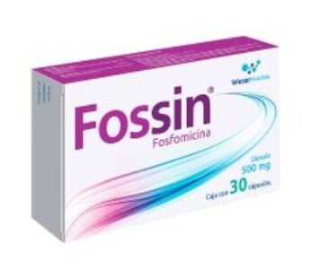 Fossin 500 mg Fosfomicina 30 ud Cápsulas
