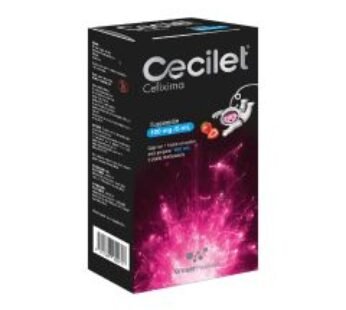 Cecilet 100mg Cefixima/5 ml Suspensión 100 ml