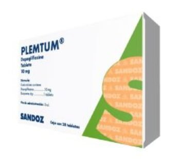 Plemtum 10 mg Dapagliflozina 28 Tabletas