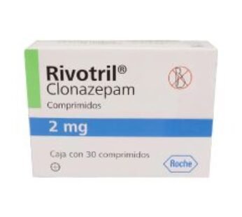 Rivotril 2 mg Clonazepam 30 ud Comprimidos