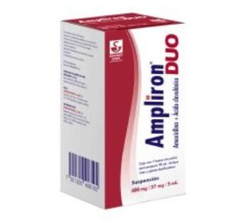 Ampliron Duo Acido Clavulánico + Amoxicilina 70 ml Suspensión