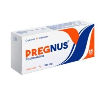 Pregnus 500 mg Fosfomicina 12 ud Cápsulas