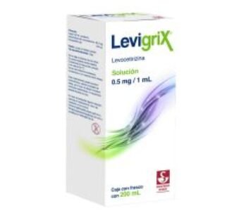 Levigrix 0.5 mg/1 ml Levocetirizina Solución 200 ml