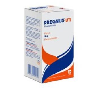 Pregnus UTI Fosfomicina 3 g Frasco