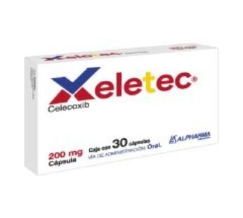 XELETEC 200 mg Celecoxib 30 Cápsulas