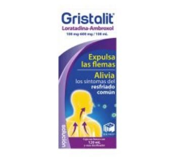 Genérico de Marca 100 mg Loratadina/600 mg Ambroxol/100 ml Solución 120 ml