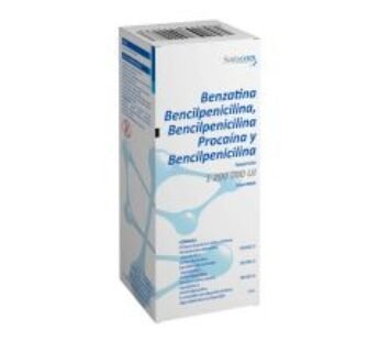 Genérico de Marca 1200000 UI Bencilpenicilina Benzatina Compuesta Suspensión Inyectable 1 Ampolleta