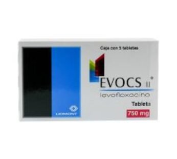 Evocs 750 mg Levofloxacino 5 Tabletas