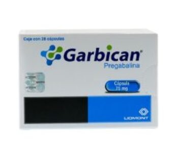 Garbican 75 mg Pregabalina 28 Cápsulas