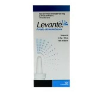 Levante 0.05 g Mometasona/100 ml Suspensión para Inhalación 140 Dosis