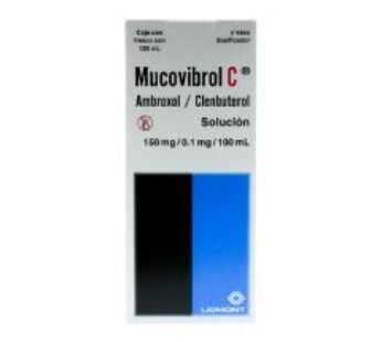 Mucovibrol C 0.15 mg Ambroxol/0.1 mg Clenbuterol/100 ml Solución 120 ml