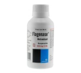 Flagenase 250 mg Metronidazol 120 ml Suspensión