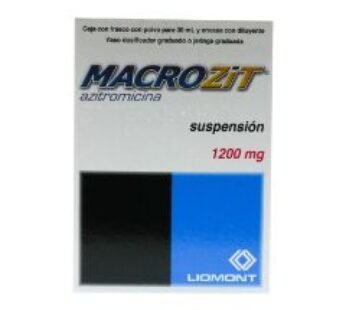 Macrozit 1200 mg Azitromicina 30 ml Suspensión