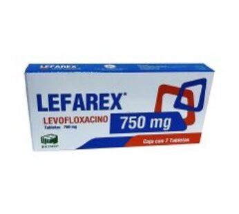 Genérico de Marca 750 mg Levofloxacino 7 Tabletas