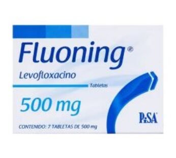 Fluoning 500 mg Levofloxacino 7 ud Tabletas