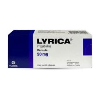 Lyrica 50 mg Pregabalina 28 Cápsulas