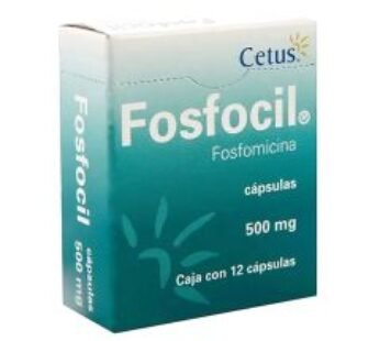Fosfocil 500 mg Fosfomicina 12 ud Cápsulas