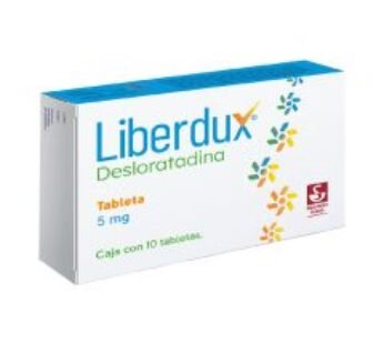 Liberdux 5 mg Desloratadina 10 Tabletas