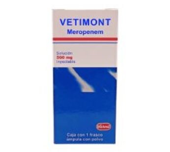 Genérico de Marca 500 mg Meropenem Solución Inyectable 1 Frasco Ámpula