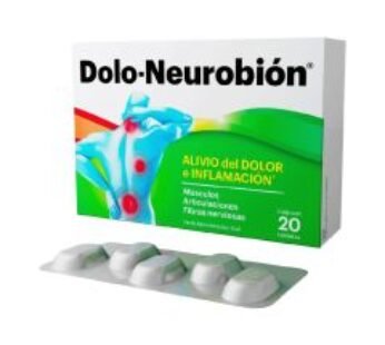 Dolo Neurobion 50 mg Diclofenaco 20 ud Tabletas