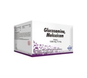 Genérico de Marca 1500 mg Glucosamina/15 mg Meloxicam 30 Sobres