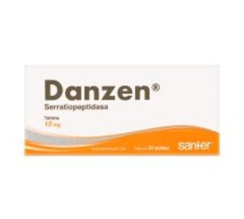 Danzen 10 mg Serratiopeptidasa 20 Tabletas
