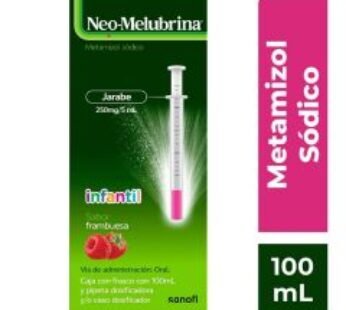 Neo-Melubrina 250 mg/5 ml Metamizol Sódico 100 ml Jarabe