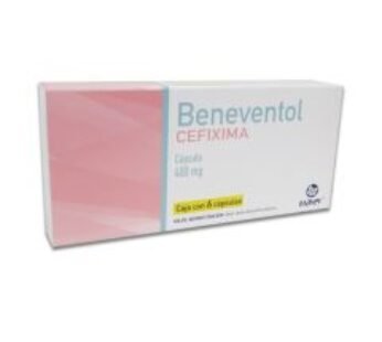 Genérico de Marca 400 mg Cefixima 6 cápsulas